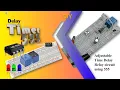 Time Delay Relay circuit using 555 timer