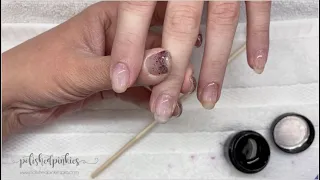 Real time nails - Gel overlay with Luminary Watch me work