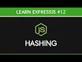 ExpressJS - Hashing Passwords