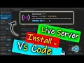 How to install Live Server extention in Vs-Code Vs Code Tutorial 59 code - sonu sagar