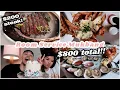 800 Room Service Mukbang - Hazelton Hotel Anniversary VLOG