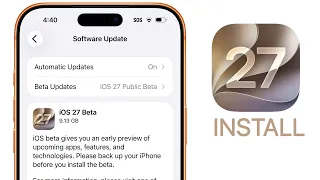 iOS 27 Public Beta Released - First Features to Try