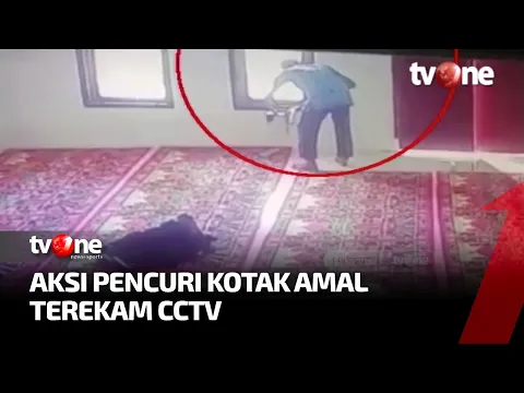 Gunakan Gunting & Palu, Pria di Deli Serdang Nekat Curi Kotak Amal Masjid