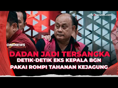 Breaking News! Eks Kepala BGN Jadi Tersangka, Pakai Rompi Tahanan Kejagung