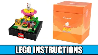 LEGO Instructions – Carousel – 66649 (Bricktober 2020)