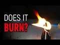 I set 3D prints on fire the results were shocking