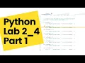 Python Lesson 2 4 Lab Part 1 REDUX - ANOTHER Game Show