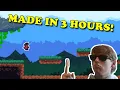 Making A Platformer In Only 3 HOURS