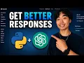 How to Write Better AI Prompts in Python with OpenAI API