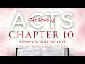 The Book of Acts Chapter 10 NIV