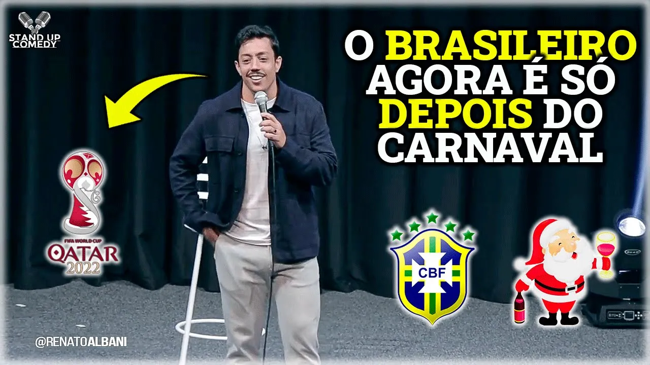 RENATO ALBANI - RITMO DE COPA DO MUNDO KKKKK' | STAND UP COMEDY