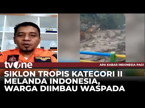 Waspada Bibit Siklon 93S, BPBD Kab  Tegal Dirikan Sejumlah Posko Bencana | AKIP tvOne