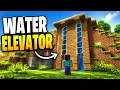 How to Make a Water Elevator in Minecraft