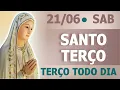 Download Lagu TERÇO DE HOJE 21/06/2025 - SÁBADO - MISTÉRIOS GOZOSOS: SANTO TERÇO DAS 18 HORAS