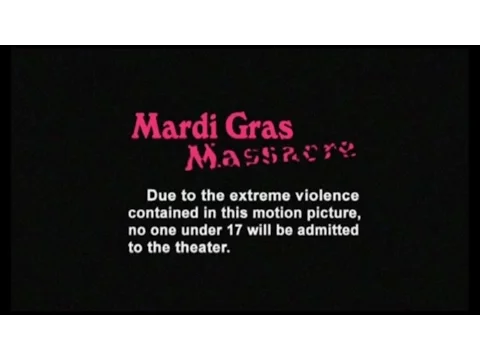 MARDI GRAS MASSACRE - (1978) TV Trailer