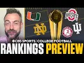College Football Playoff Rankings Who Makes the Top 12 CBS Sports College Football
