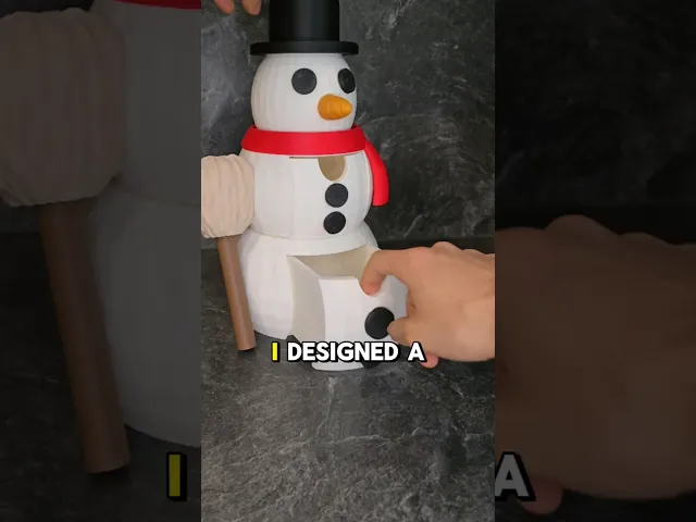 Snowman Organizer - multi part video thumbnail