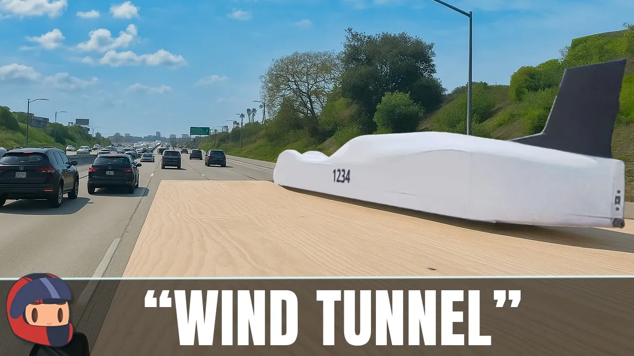 Aerodynamic Testing On The Highway, With The Bambu Lab H2D