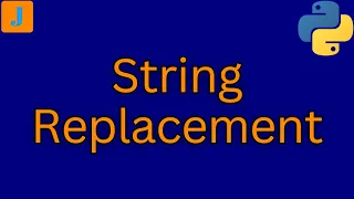 Python String Methods replace lower upper in 5 mins