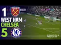WEST HAM 1-5 CHELSEA: Match Highlights | Premier League 25/26 | Simulation/Recreation