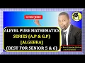 004 - ALEVEL PURE MATHEMATICS SERIES