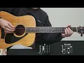 도영 (DOYOUNG) - 늦은 말 (Promise) 기타 코드, 커버, 타브 악보 l Guitar cover, Acoustic, Chord, Tutorial