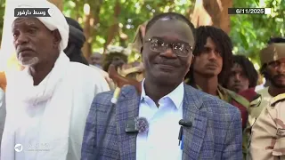 ميارم وسط دارفور يرحبن بقائد الفرقة الثانية زالنجي اللواء عبد الرحمن جمعة 