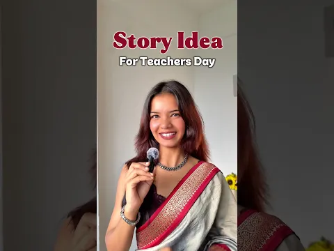 New Teacher’s Day Story Idea You Should Try😍✨ #storyideas #viralvideo #youtubeshorts #foryoupage