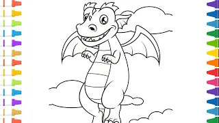 Dragon Coloring Page Coloring Dragon The Coloring Page