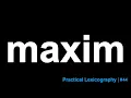 Maxim Definition