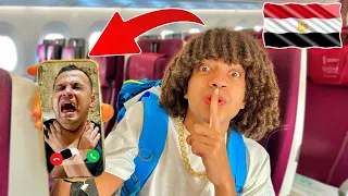 رجعت مصر اخيرا سرقت اخويا و هربت 