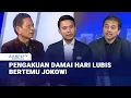 Lagu Damai Hari Lubis Blak-Blakan Soal Bertemu Jokowi di Depan Roy Suryo