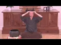 Demonstration of Post-Meditation Self-Massage