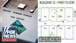 chilling animation parkland shooters movements in school