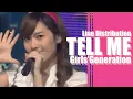 Download Lagu Tell Me - Girls' Generation (Line Distribution)