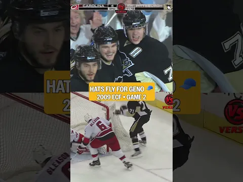 THROWBACK: MALKIN MADE IT RAIN HATS 🧢