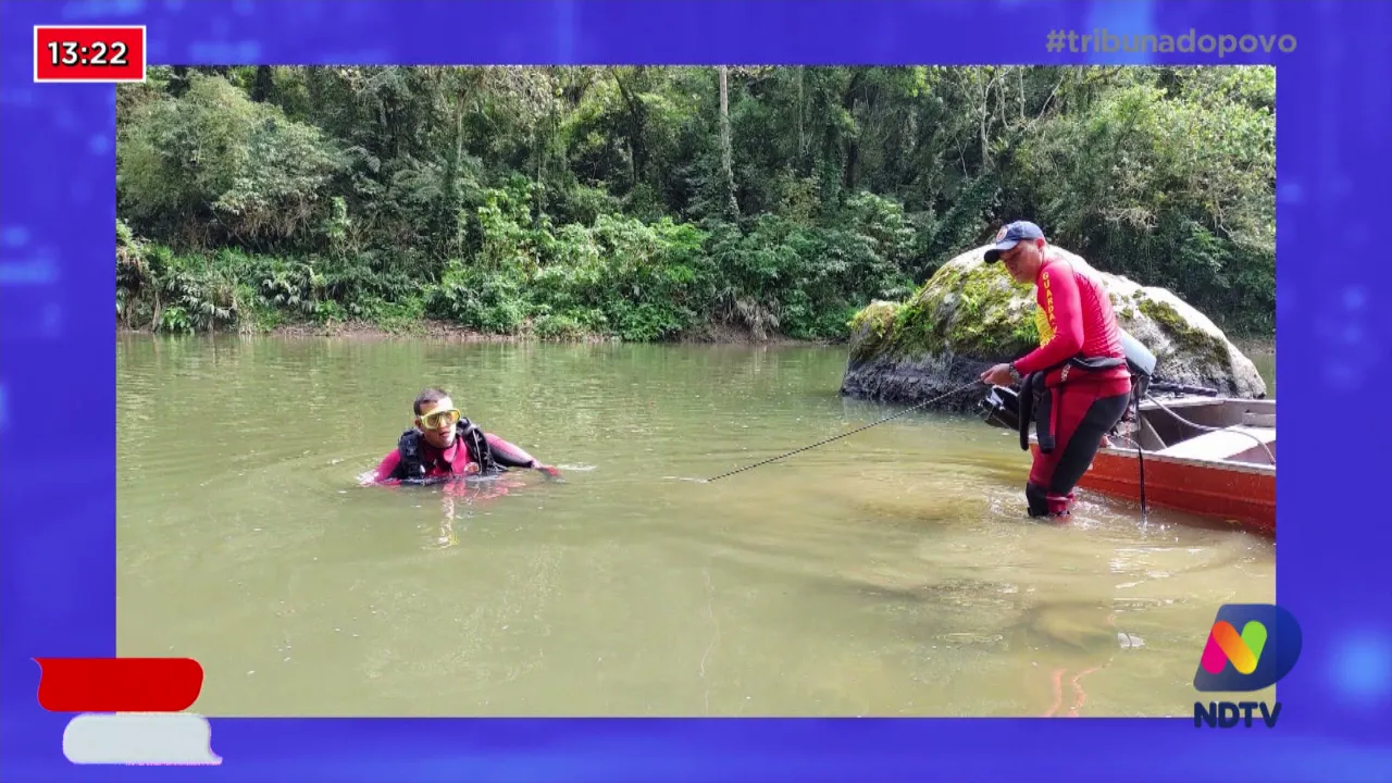 Planalto Norte: Corpo de jovem que se afogou em rio é encontrado
