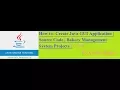 How to - Create Java GUI Application Source Code Bakery Management System Projects ITPW