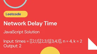 Network Delay Time - Leetcode 743