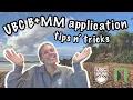 UBC B MM APPLICATION TIPS maddy a