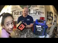 CEN-TECH 4 IN 1 PORTABLE JUMP PACK COMPRESSOR UNBOXING REVIEW ROGER WALDMAN WORK LIGHT LED