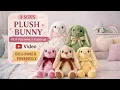How to Make a Plush Bunny EASY DIY Sewing Tutorial Mother s Day