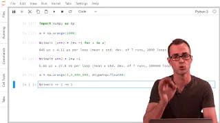 7 4 numpy vectorisation
