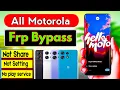 Moto/Motorola FRP Bypass 2025-2026 — Remove FRP Android 14/15 Without PC (Step-by-step) guides