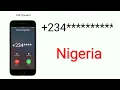 234 Number Kaha Ka Hai 234 Number Belongs to Nigeria ISD Code