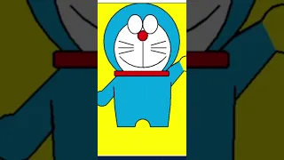 Draw doraemon with turtle graphics