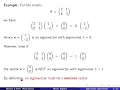 Matrix Algebra Lecture 21 Part 1 Eigenvalues and Eigenvectors - A