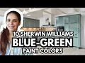 10 BEST Sherwin Williams Blue Green Colors