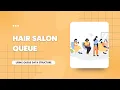 Salon Queue Management System Python Tkinter Project Queue Data Structure Explained