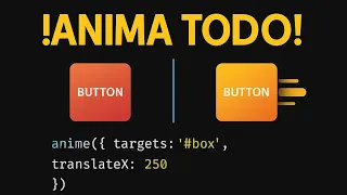 Create animations with JavaScript like a pro Anime js is awesome